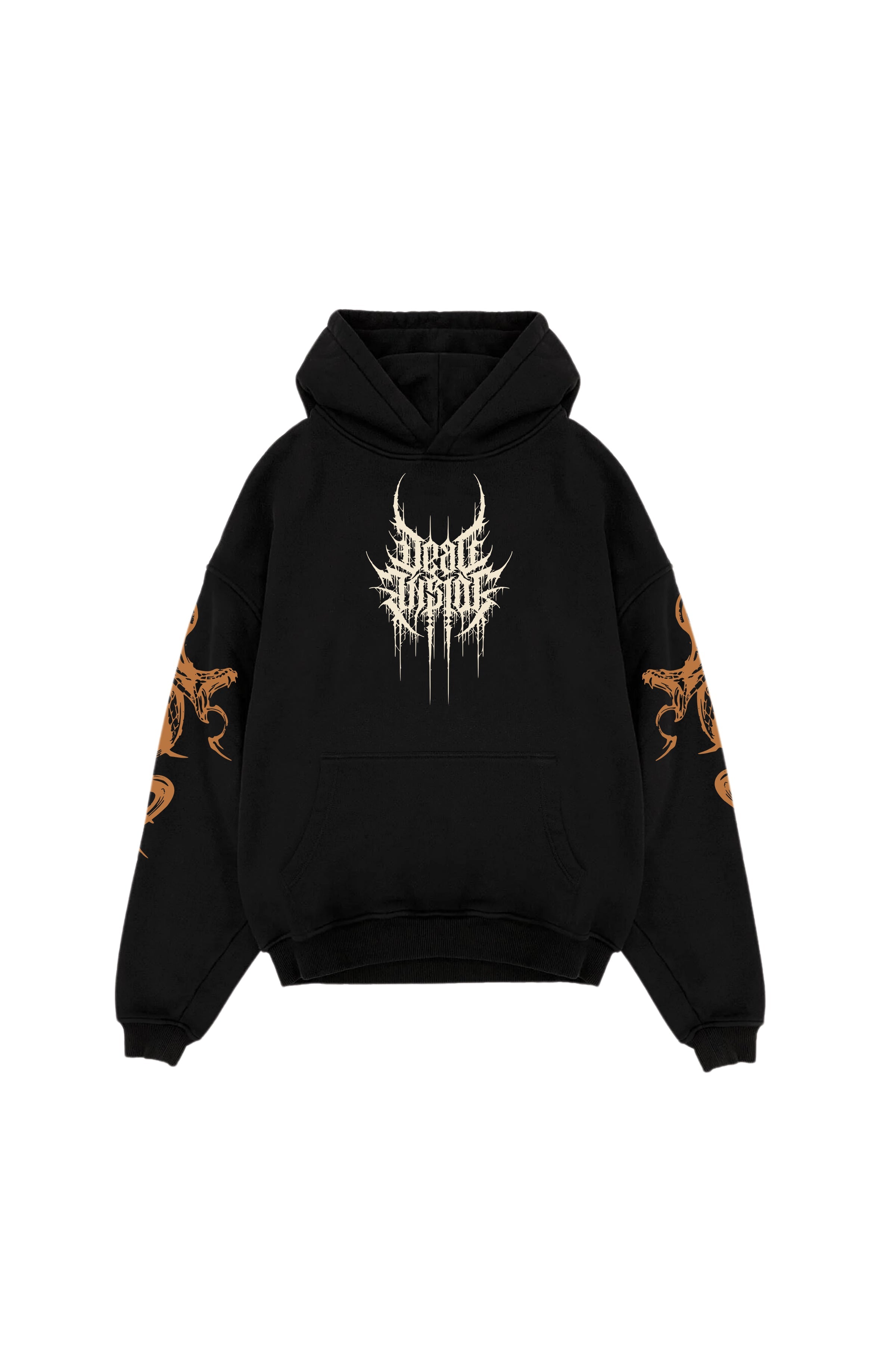 Harbinger Of Anarchy Designed Oversized Hoodie