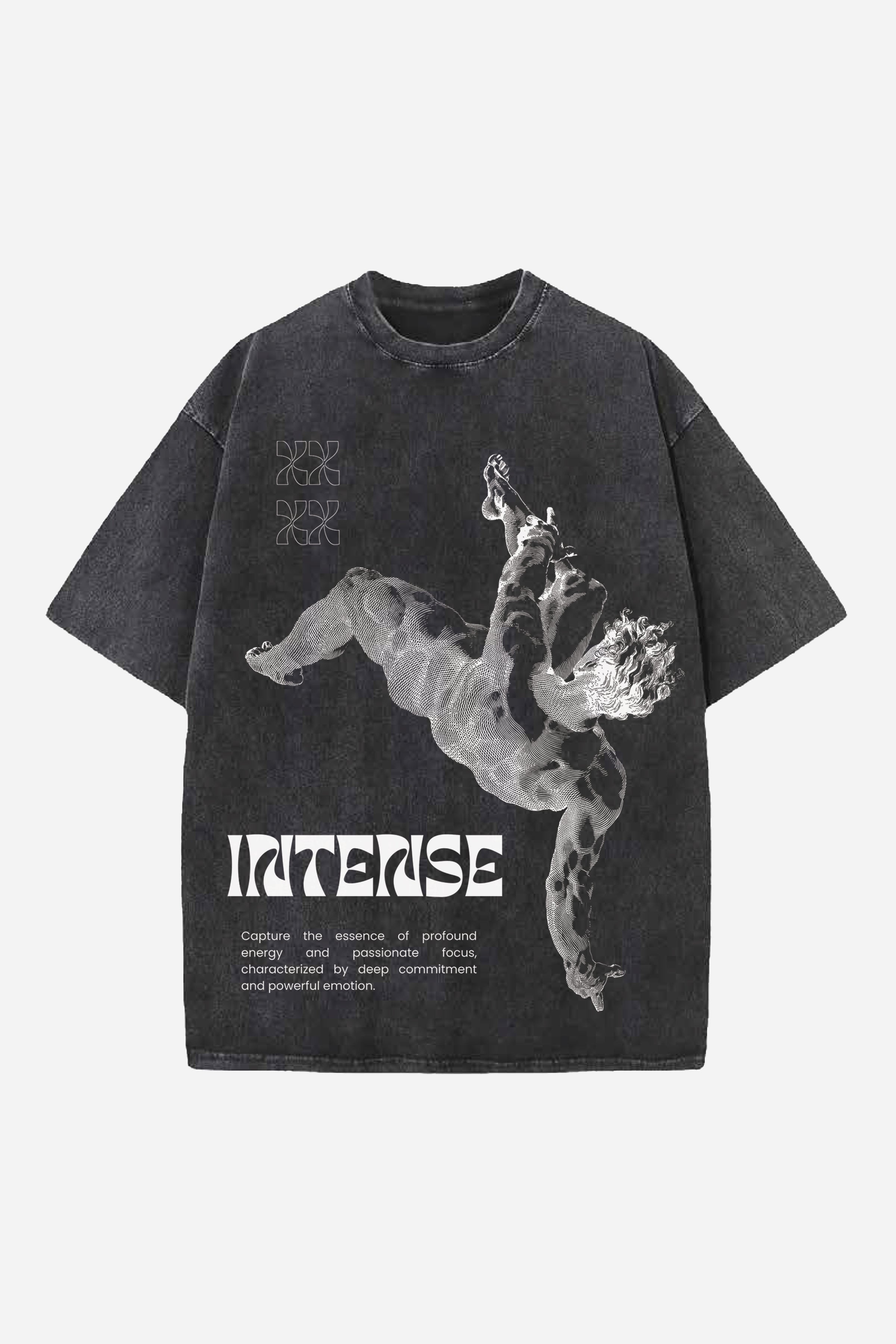 Intense Designed Vintage Oversized T-shirt