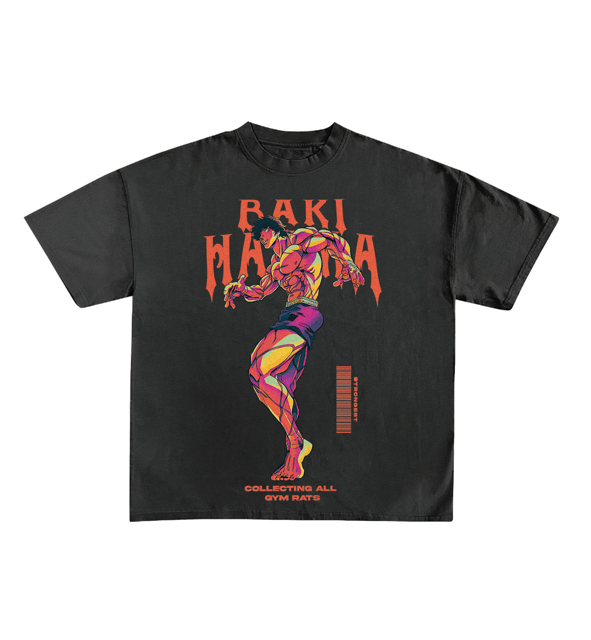 Baki Hanma Designed Oversized Tee