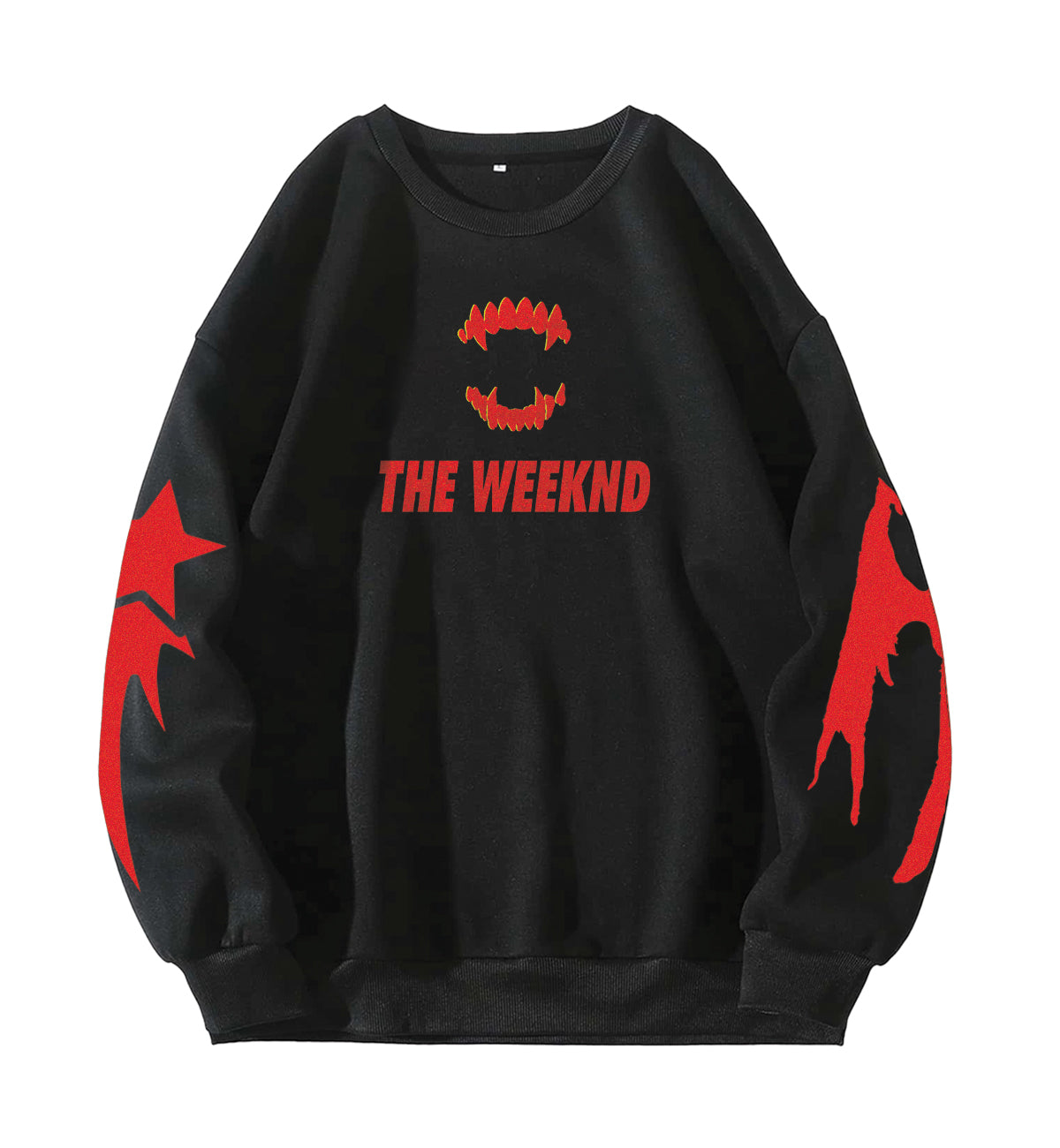 The Weeknd Designed Oversized Sweatshirt