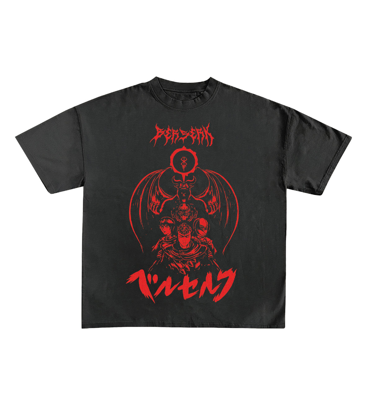 Berserk Designed Oversized Tee