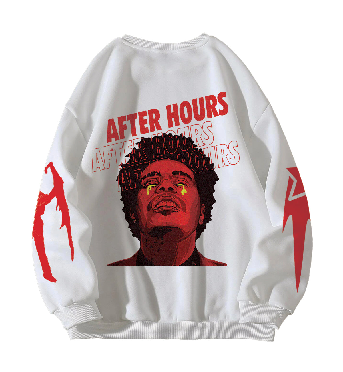 The Weeknd Designed Oversized Sweatshirt