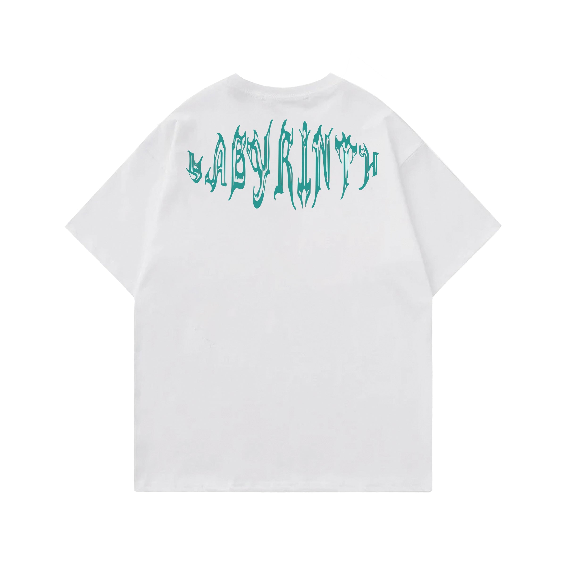 Labyrinth Designed Oversized T-shirt