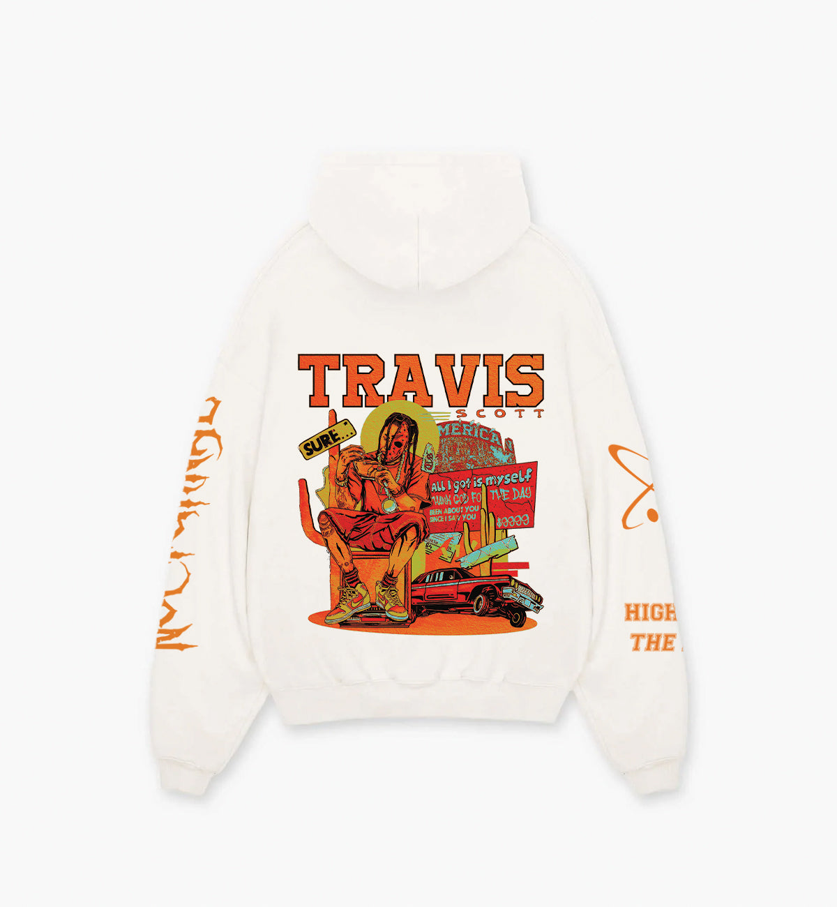 Travis Scott Designed Oversized Hoodie