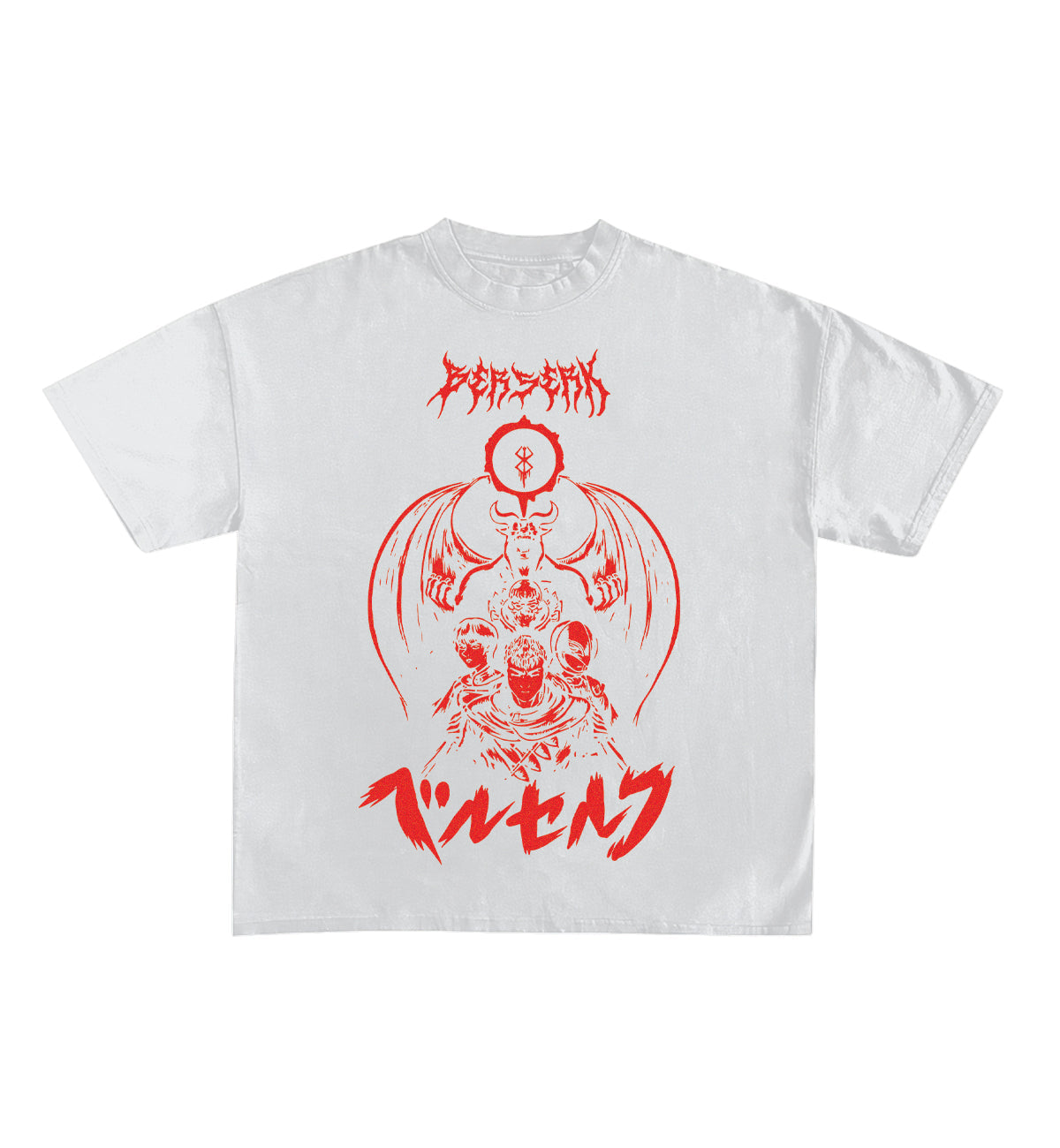 Berserk Designed Oversized Tee