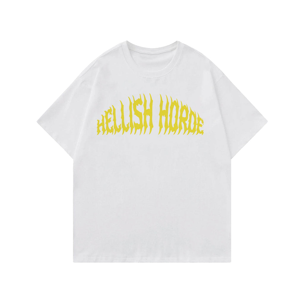 Hellish Horde Designed Oversized T-shirt