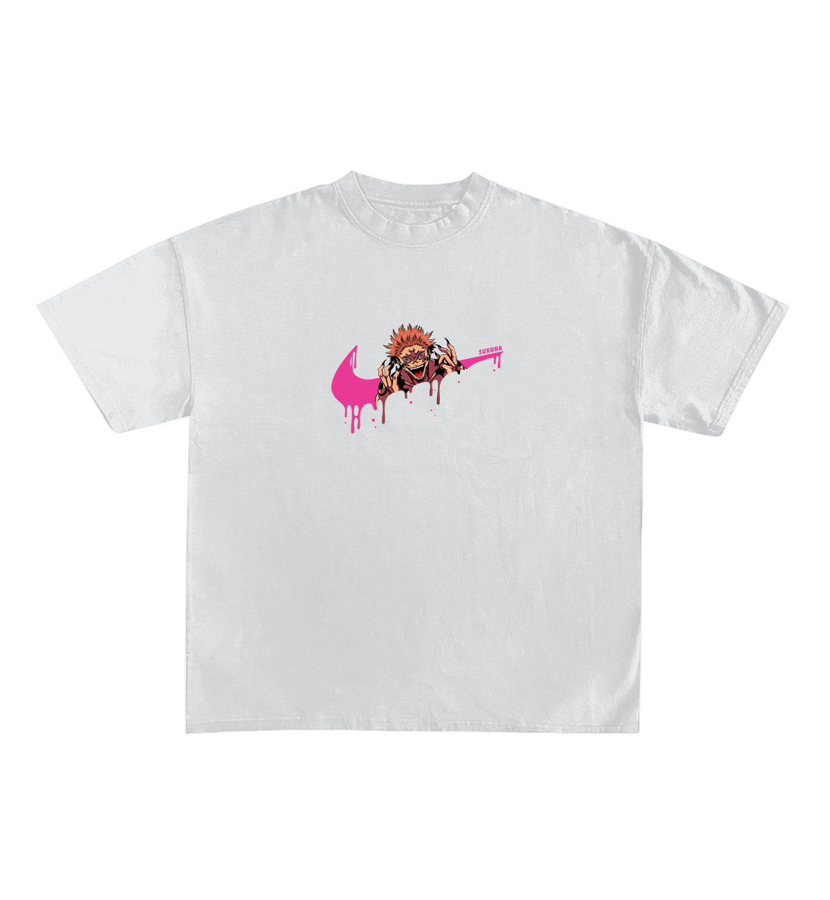 Sukuna Designed Oversized Tee